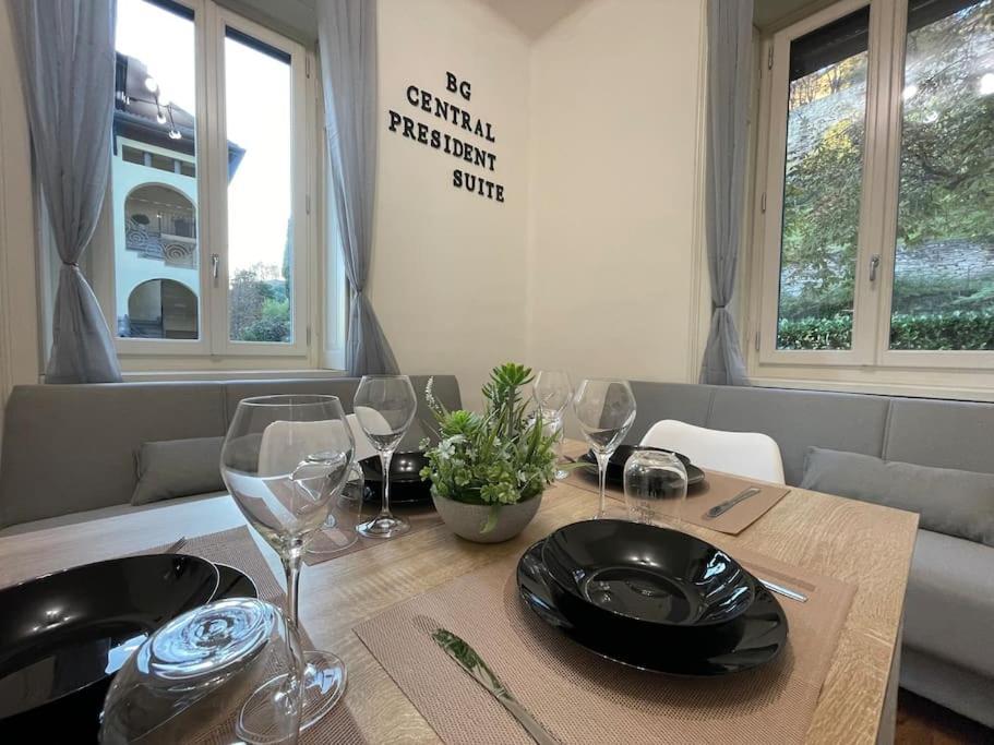 ברגמו Bg Central President Suite Con Parcheggio - Vista Citta Alta מראה חיצוני תמונה