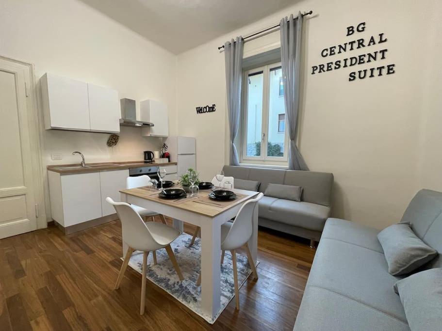 ברגמו Bg Central President Suite Con Parcheggio - Vista Citta Alta מראה חיצוני תמונה