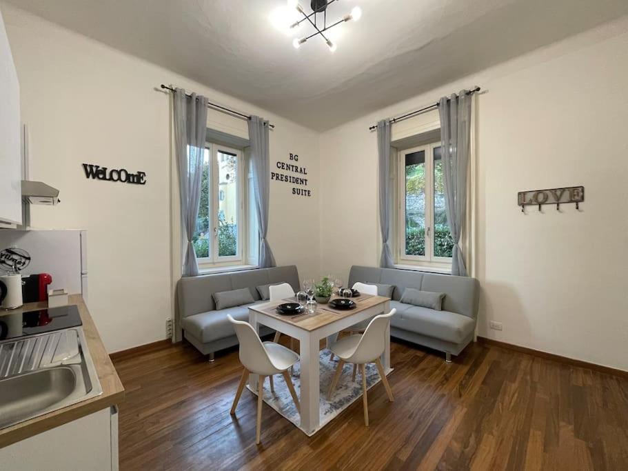 ברגמו Bg Central President Suite Con Parcheggio - Vista Citta Alta מראה חיצוני תמונה