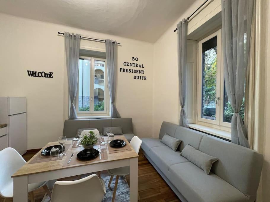 ברגמו Bg Central President Suite Con Parcheggio - Vista Citta Alta מראה חיצוני תמונה